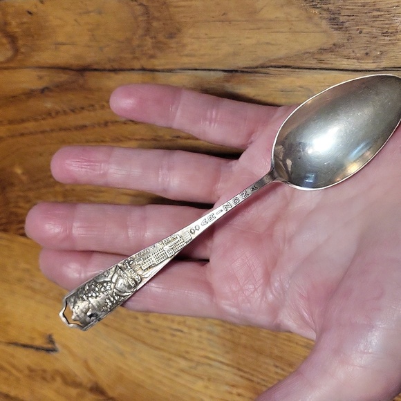 Sterling Silver Grand Canyon Spoon with Decorative Handle - Picture 6 of 6
